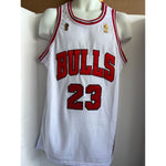 Load image into Gallery viewer, Michael Jordan Chicago Bulls hardwood classics size 44 large sign with proof
