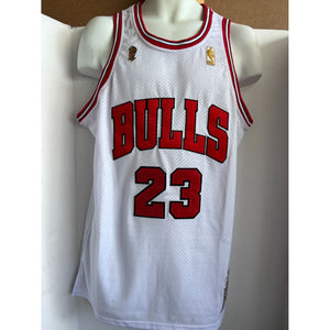 Michael Jordan Chicago Bulls hardwood classics size 44 large sign with proof