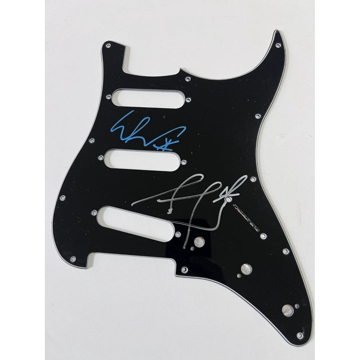 tears for fears Stratocaster electric pickguard signed with proof