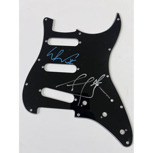 tears for fears Stratocaster electric pickguard signed with proof