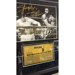 Load image into Gallery viewer, Rocky Sylvester Stallone &amp; Carl Weathers 8x10 photo signed and framed with proof
