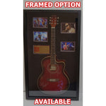 Load image into Gallery viewer, David Crosby Neil Young Graham Nash Stephan Stills CSNY one of a kind full size acoustic guitar signed with proof
