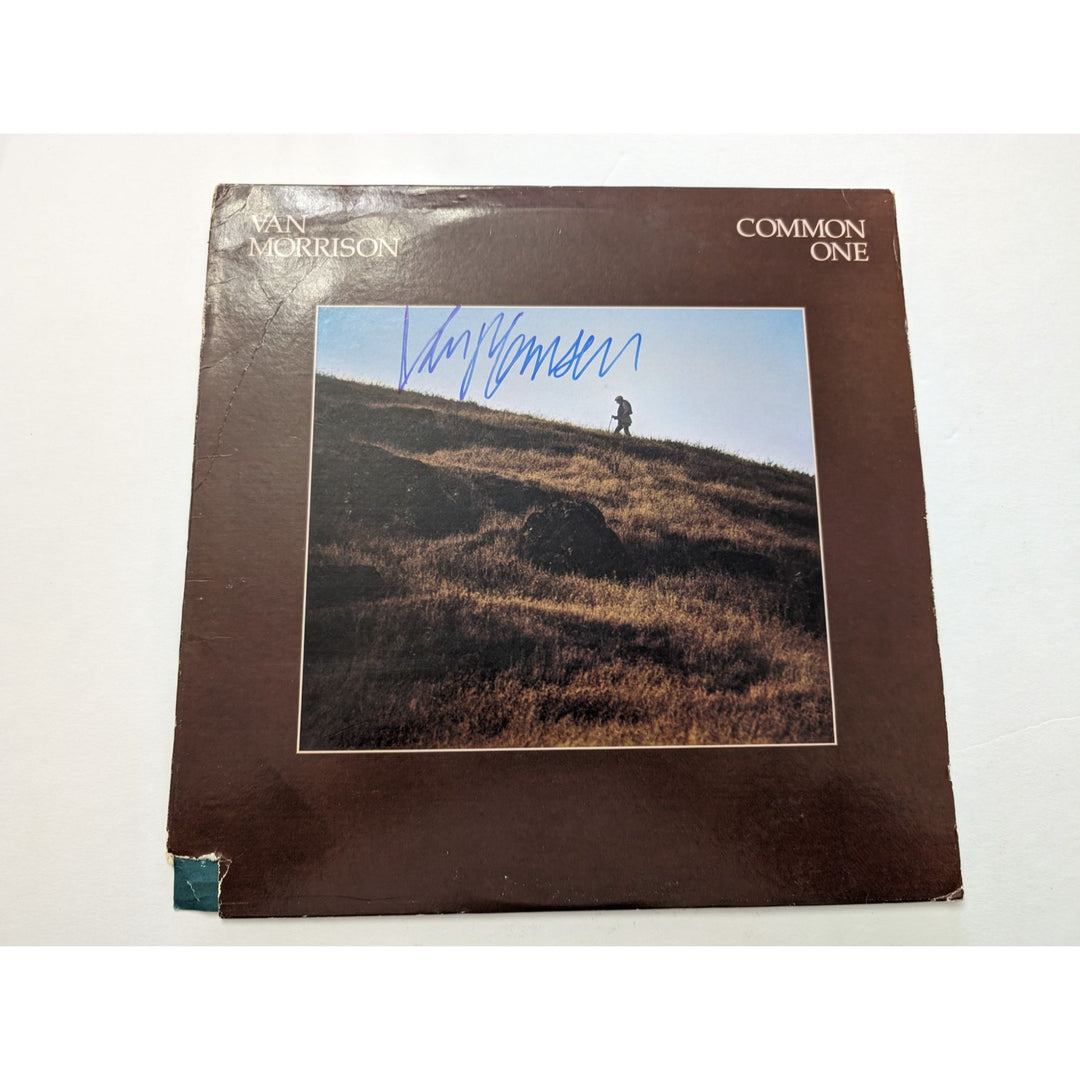 Van Morrison  Common One original LP signed with proof