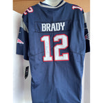 Load image into Gallery viewer, Tom Brady New England Patriots Nike size XL game model jersey signed with proof
