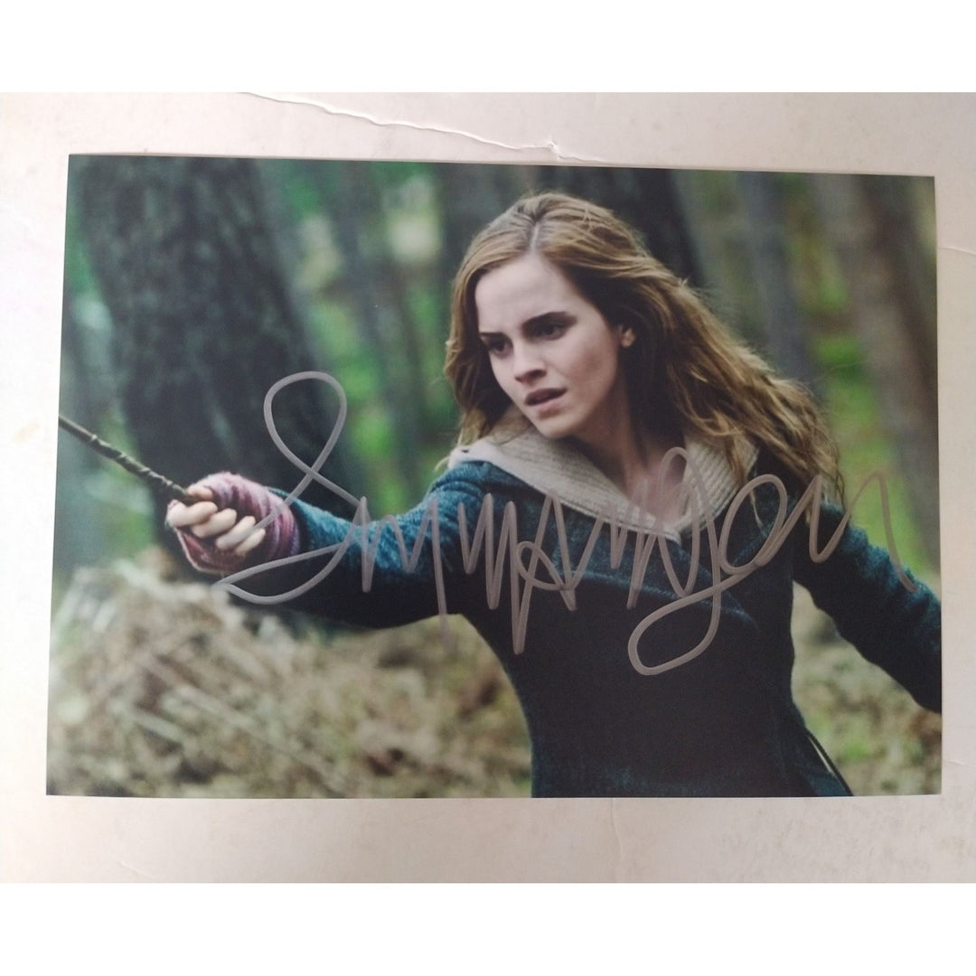 Emma Watson, "Hermione Granger", Harry Potter, 5x7 photo signed with proof