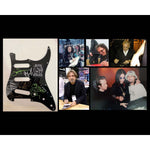 Load image into Gallery viewer, Ozzy Osbourne Ronnie James Dio Tony iomi Geezer Butler Bill Ward Black Sabbath electric guitar pickguard signed with proof
