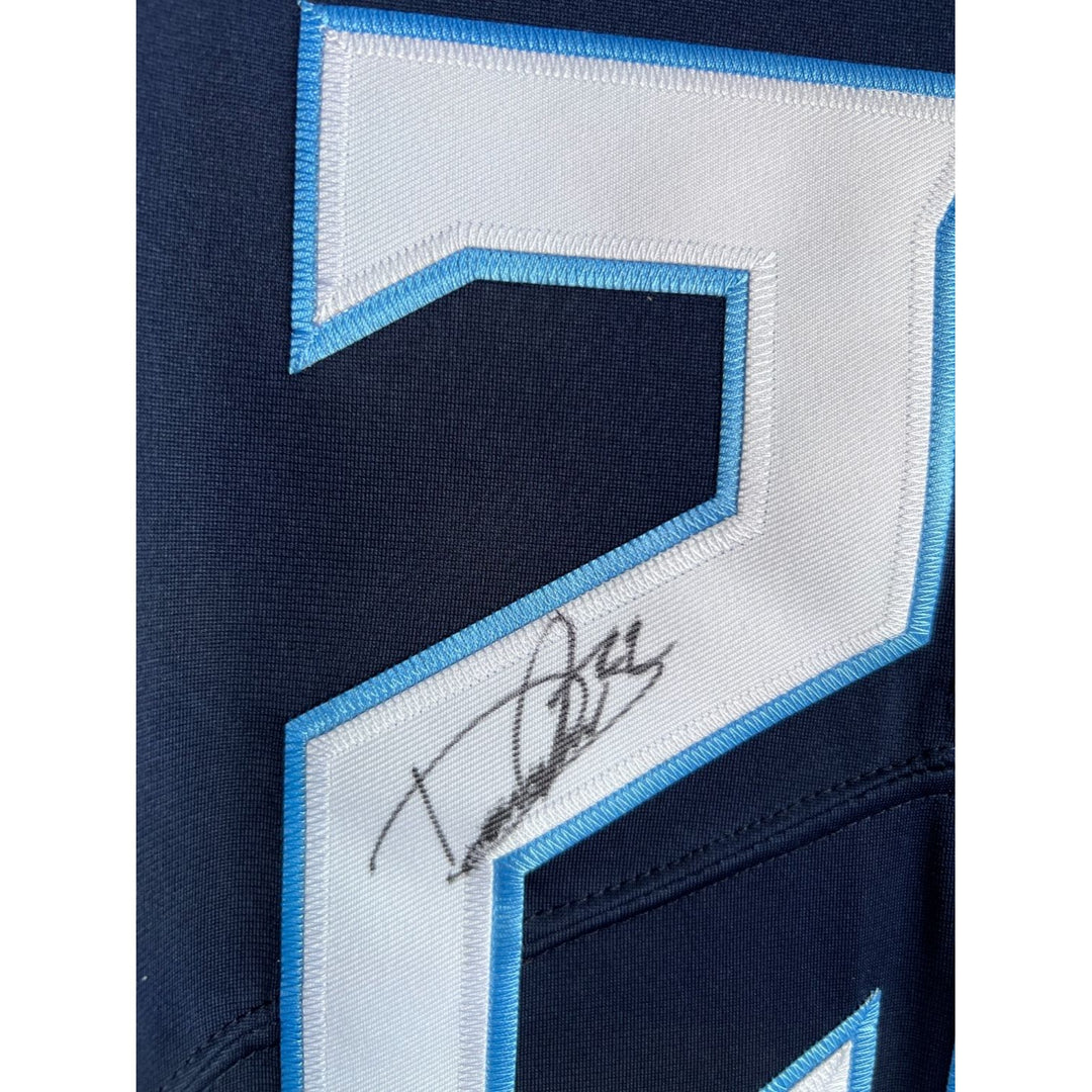 Derrick Henry Tennessee Titans game model Nike size large jersey signed with proof