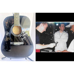 Load image into Gallery viewer, Chris Martin Coldplay full size acoustic guitar signed with proof
