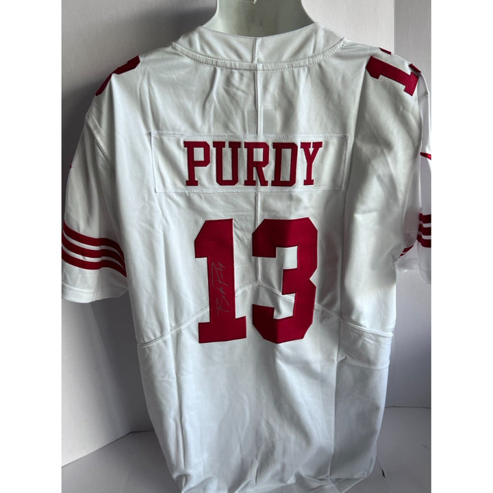 Brock Purdy San Francisco 49ers game model size L Nike jersey signed with proof