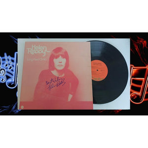 Helen Reddy "Long Hard Climb" LP signed