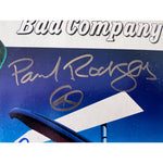 Load image into Gallery viewer, Bad Company Paul Rodgers Mick Ralphs Boz Burrell Simon Kirke Desolation Angels original lp signed
