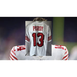 Load image into Gallery viewer, Brock Purdy San Francisco 49ers game model jersey with stitched name and number signed with proof
