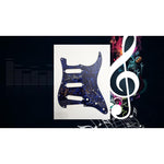 Load image into Gallery viewer, Gwen Stefani No Doubt stratocaster elecetric guitar pickguard signed with proof
