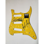 Load image into Gallery viewer, Wham George Michael Andrew Ridgeley electric guitar pickguard signed with proof
