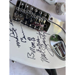Load image into Gallery viewer, Alice Cooper Band Michael Bruce Dennis Dunaway Neil Smith stratcoster electric guitar signed with proof
