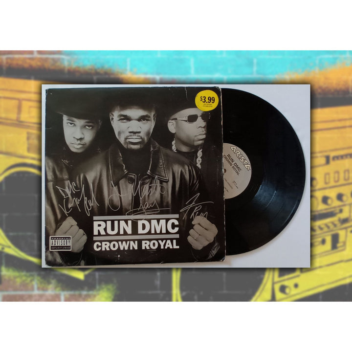 Run‐D.M.C. signed LP with proof