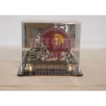 Load image into Gallery viewer, Aaron Rodgers New York Jets mini helmet sign with proof free case
