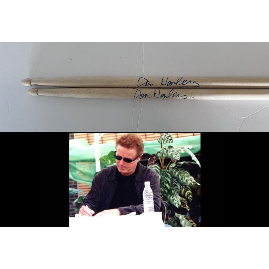 Don Henley The Eagles Drumsticks signed with proof