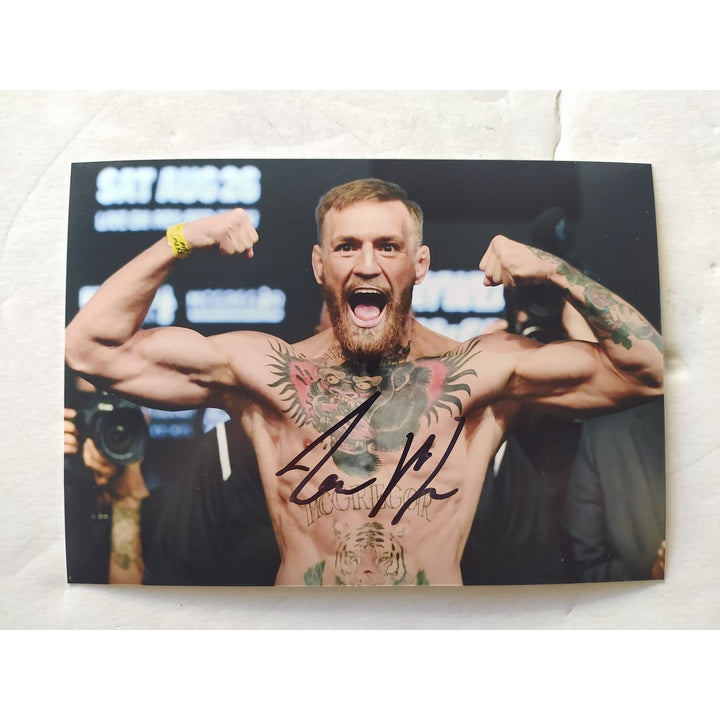 Conor McGregor UFC Legend 5x7 photo signed with proof