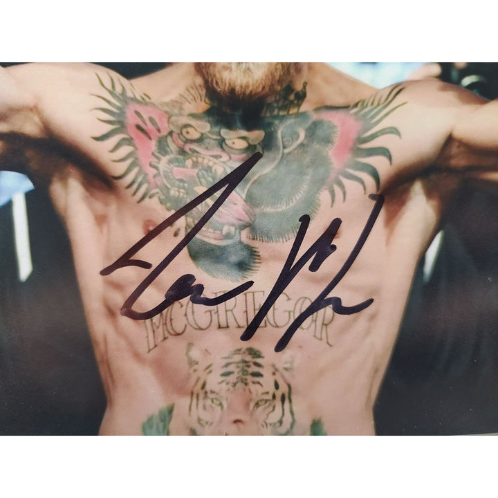 Conor McGregor UFC Legend 5x7 photo signed with proof