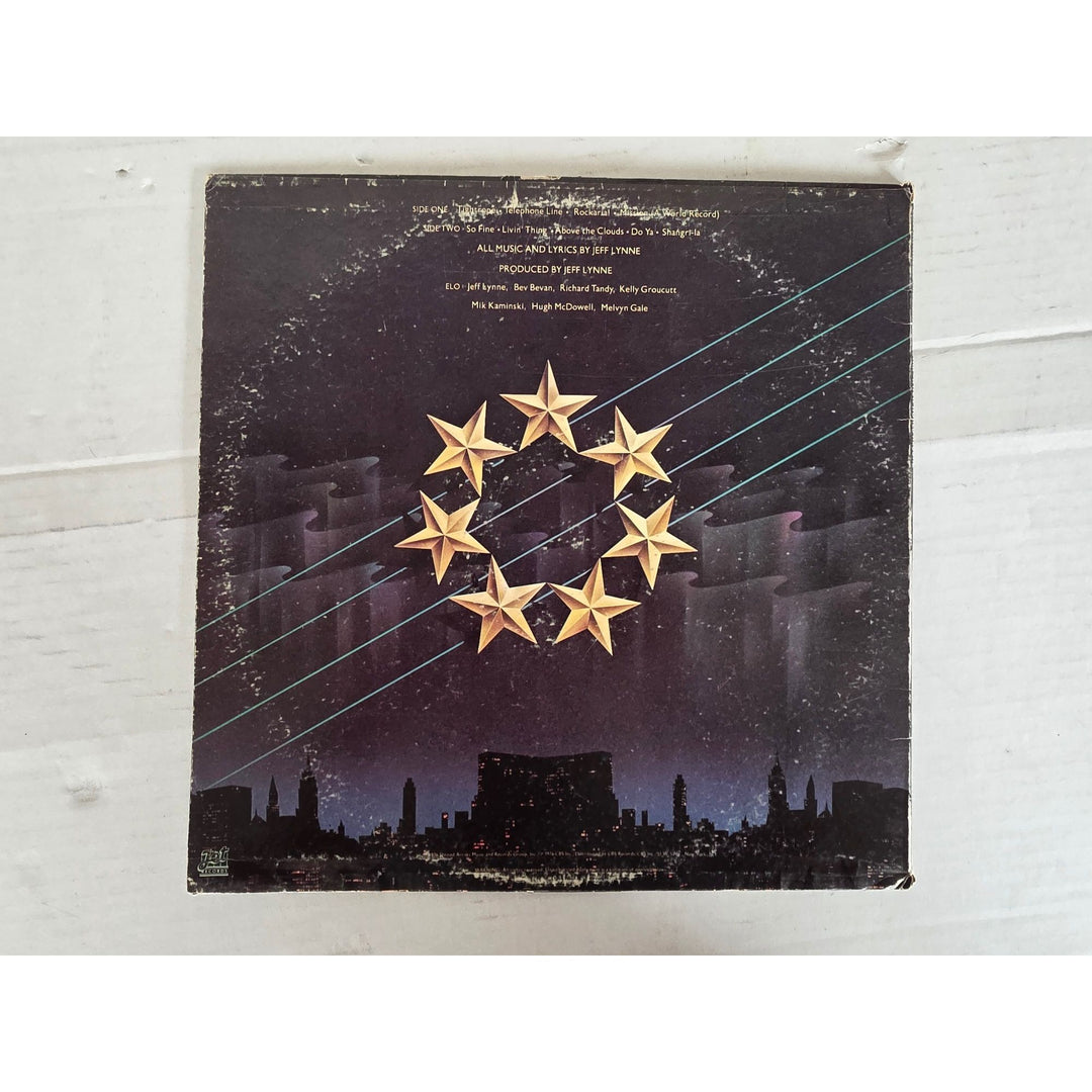 Electric Light Orchestra ''A New World Record'' LP signed with proof.