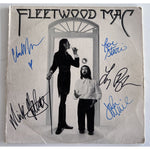 Load image into Gallery viewer, Fleetwood Mac Mick Fleetwood, Christine McVie, Stevie Nicks, Lindsey Buckingham, and John McVie LP signed with proof
