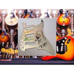 Load image into Gallery viewer, Maynard James Keenan daddy Carey Adam Jones Justin Chancell Tool Stratocaster electric pickguard signed with proof
