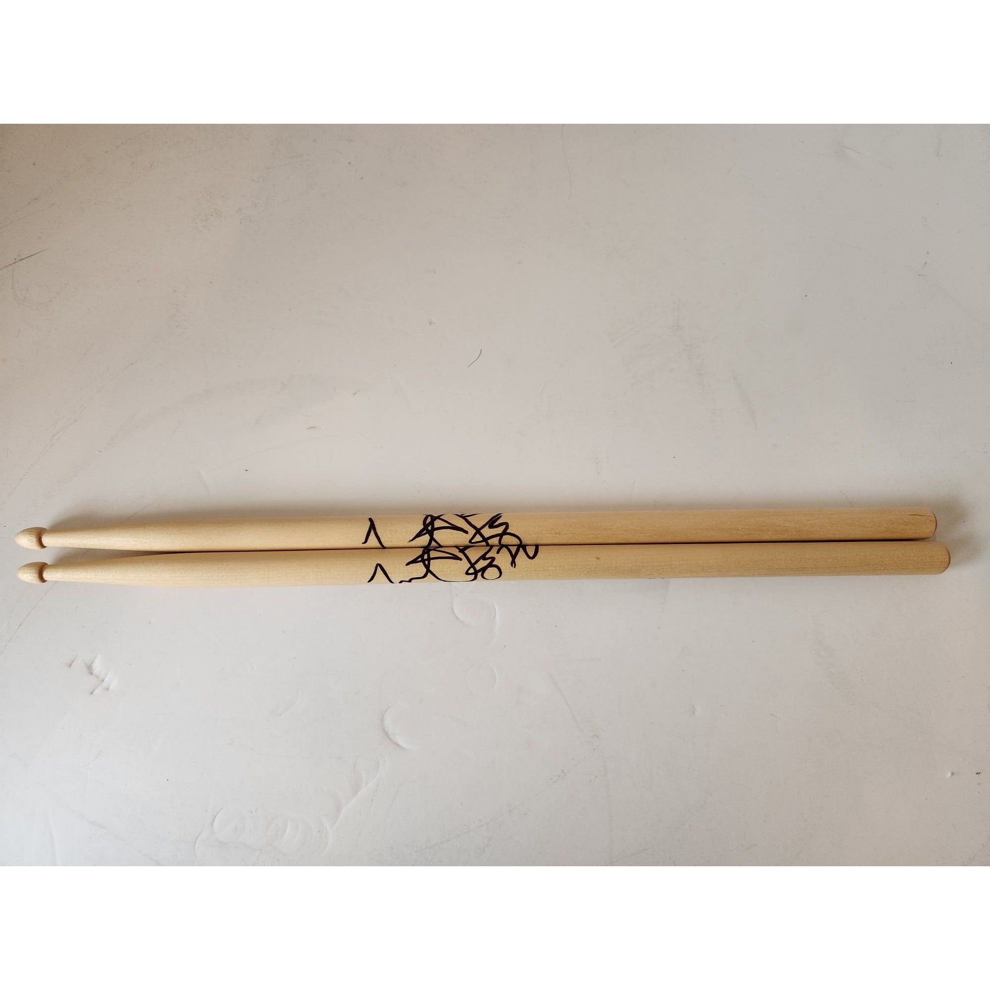 Charlie Watts Rolling Stones Drumstick signed with proof
