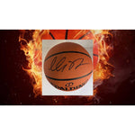 Load image into Gallery viewer, Luca Doncic Dallas Mavericks Spalding NBA full size basketball signed with proof
