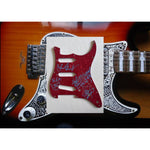 Load image into Gallery viewer, Red Hot Chili Peppers Anthony Kiedis flea Chad Smith John Frusciante Stratocaster electric guitar pickguard signed with proof
