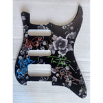 Load image into Gallery viewer, Tom Petty and the Heartbreakers Fender Stratocaster electric guitar pickguard signed with proof
