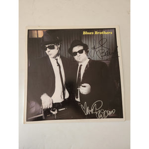 John Belushi Dan Aykroyd Blues Brothers LP signed