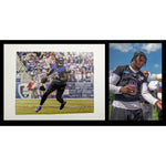 Load image into Gallery viewer, Baltimore Ravens Lamar Jackson 8x10 photo signed with proof
