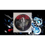 Load image into Gallery viewer, Mötley Crüe one-of-a-kind drumhead signed with proof
