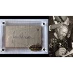 Load image into Gallery viewer, Jim Hanson creator of The Muppets signed autographed book page
