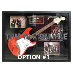 Load image into Gallery viewer, Till Lindemann, Richard Kruspe, Christian FLAKE Lorenz Rammstein band signed Stratocaster style electric guitar signed with proof
