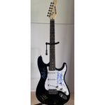 Load image into Gallery viewer, Noel &amp; Liam Gallagher Oasis One-of-a-Kind full size electric guitar signed with proof
