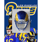 Load image into Gallery viewer, Cooper Kupp Matt Stafford Aaron Donald 2021 Los Angeles Rams Super Bowl Champions team signed Riddell Speed Pro helmet
