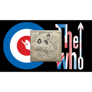 Pete Townshend John Entwistle Roger  Daltrey The Who LP signed with proof