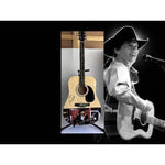 Load image into Gallery viewer, George Strait One of A kind 39&#39; inch full size acoustic guitar signed with proof
