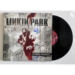 Load image into Gallery viewer, Linkin Park, Chester Bennington, Mike Shinoda &#39; Hybrid Theory&#39; album signed with proof
