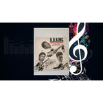 Load image into Gallery viewer, BB King now appearing at the Old Miss LP cover no LP signed with proof
