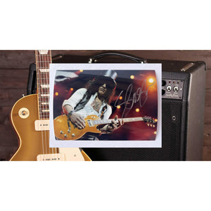 Slash of Guns N Roses 5x7 photograph signed with proof