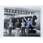 Load image into Gallery viewer, Led Zeppelin Jimmy Page Robert Plant John Paul Jones 8 by 10 photo signed with proof
