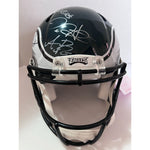 Load image into Gallery viewer, Philadelphia Eagles Riddell speed authentic helmet Jalen Hurts signed with free acrylic display case
