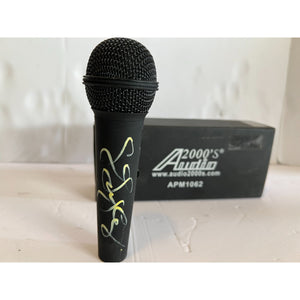 Lady Gaga microphone signed with proof