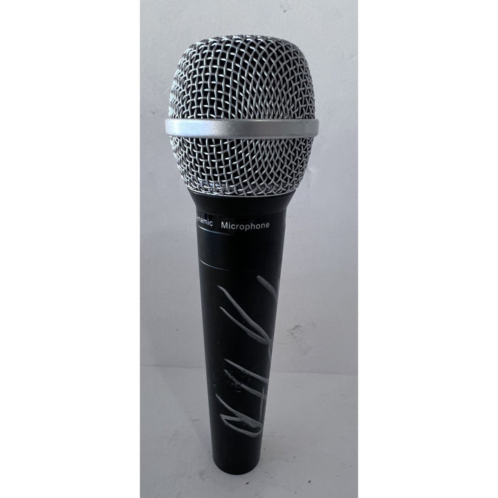 Sam Smith microphone signed with proof