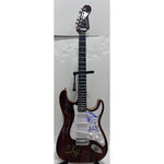 Load image into Gallery viewer, Stevie Ray Vaughan and Double Trouble  CURLY BURL MAPLE 6 STRING ELECTRIC GUITAR vintage wood electric guitar signed with proof
