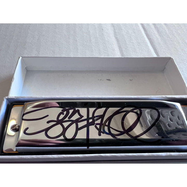 John Mayall harmonica signed