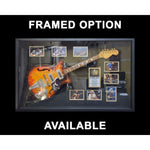 Load image into Gallery viewer, JOURNEY Steve Perry and  Journey Ross Valerie Steve Smith Jonathan Cain Neal Schon  electric guitar signed with proof
